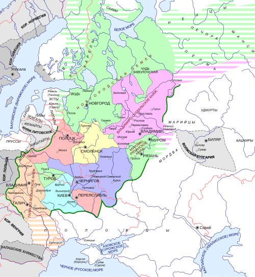 Русь накануне нашествия, 1237